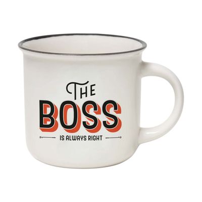 Legami Cup-Puccino - Tasse porcelaine - the boss - 350 ml