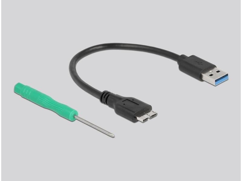 Delock Externes Gehäuse SuperSpeed USB für mSATA Delock Externes Gehäuse SuperSpeed USB für mSATA SSD