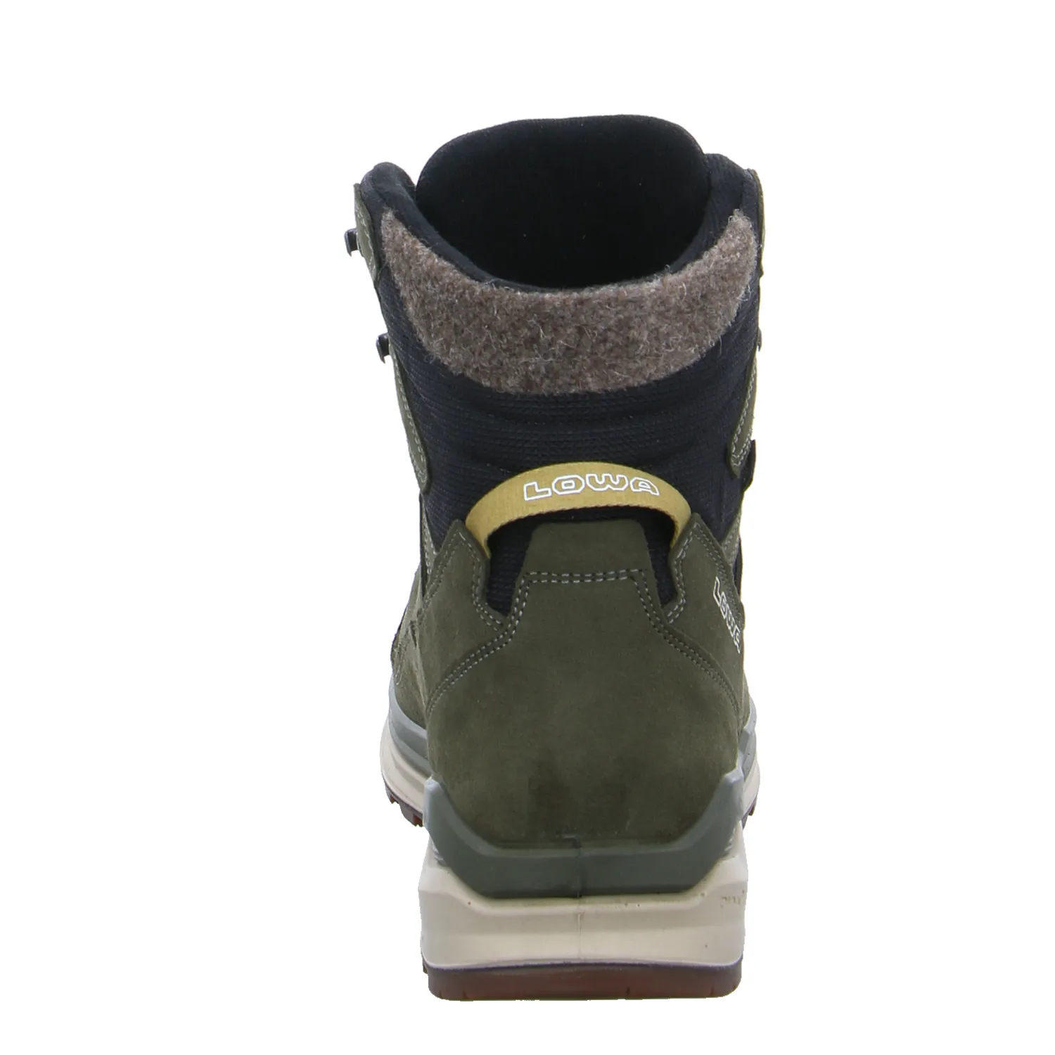 LOWA Snowboots Olive Leder