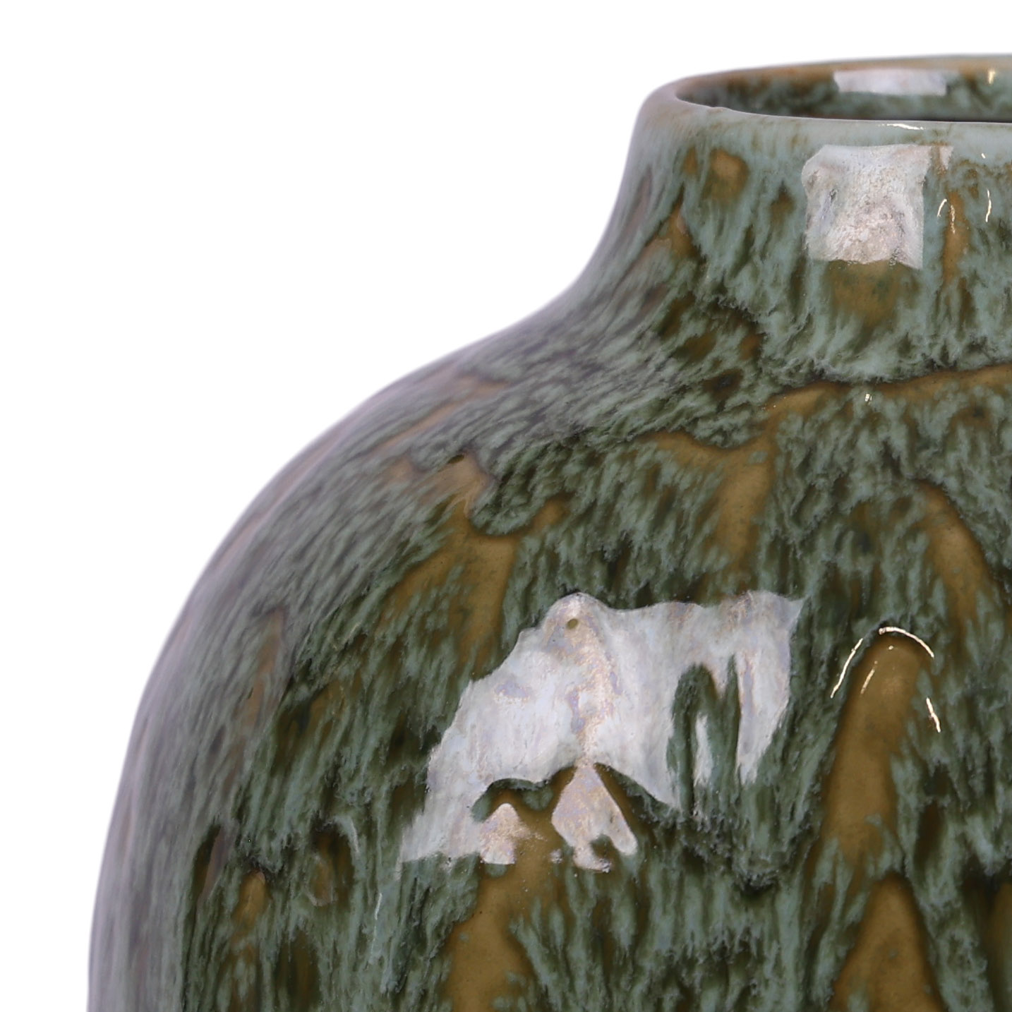 Vaas Drip green H23 cm