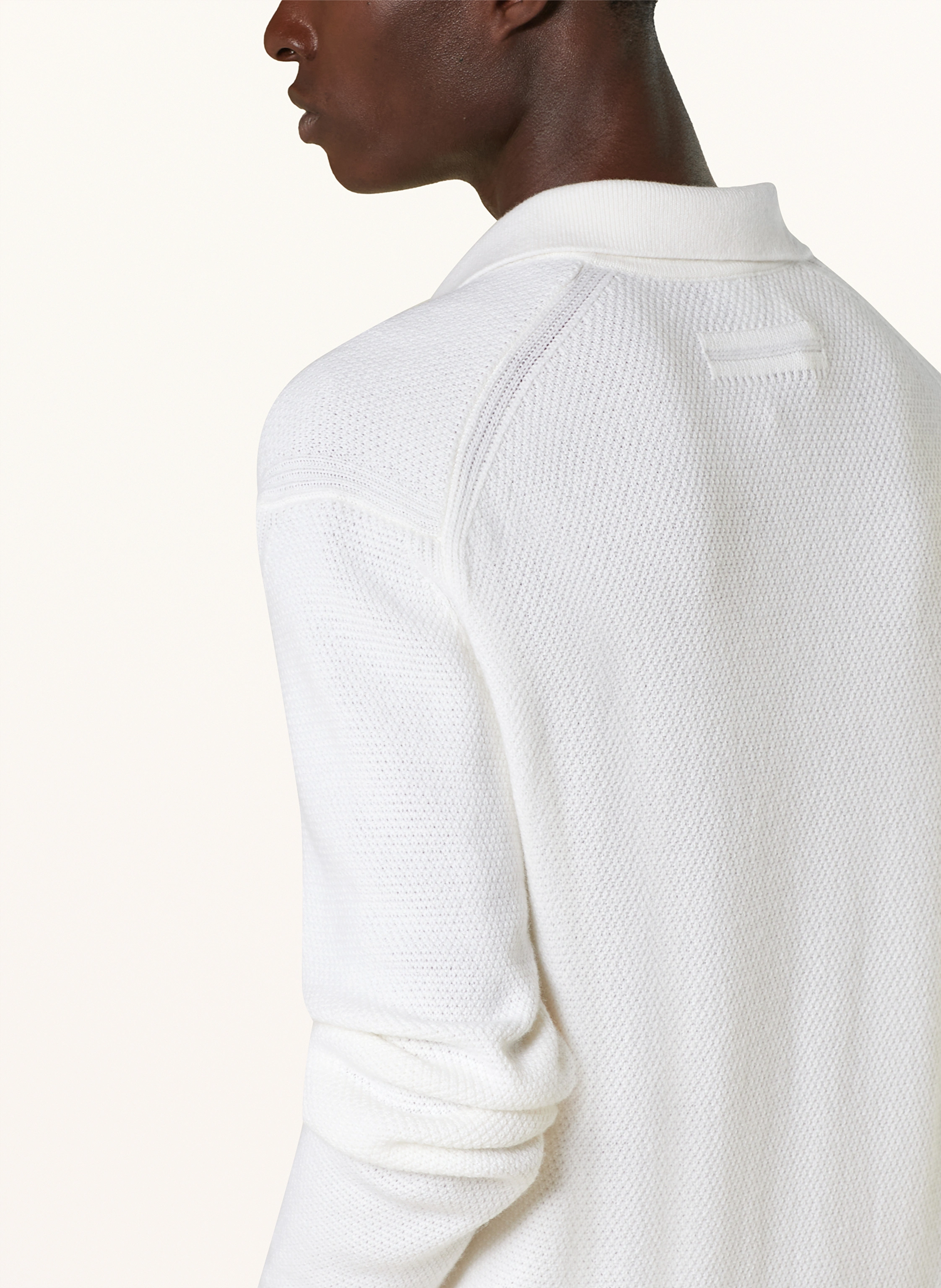 ZEGNA Strick-Poloshirt aus Cashmere