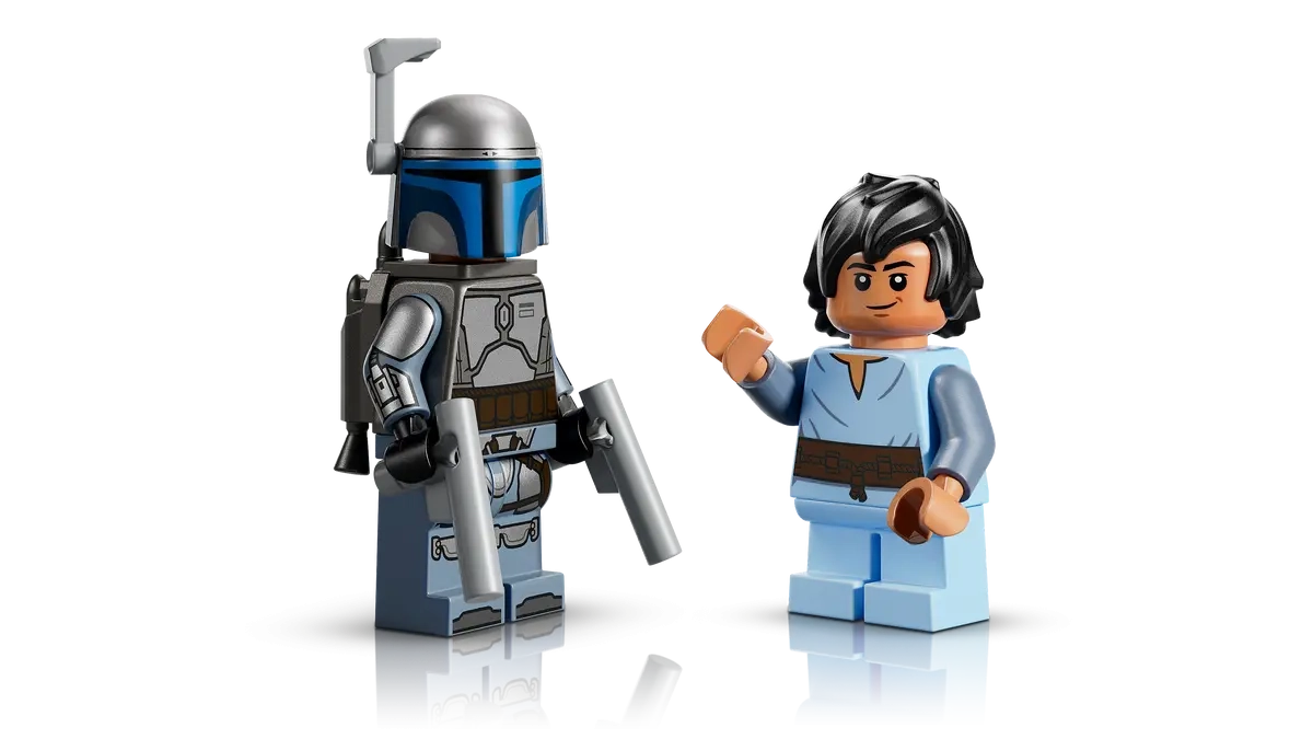 (2970-tlg. Set) Star Wars Klemmbausteine Spielzeug Modell Bausatz (75409) Lizenziert - Jango Fetts Sternenschiff der Firespray-Klasse