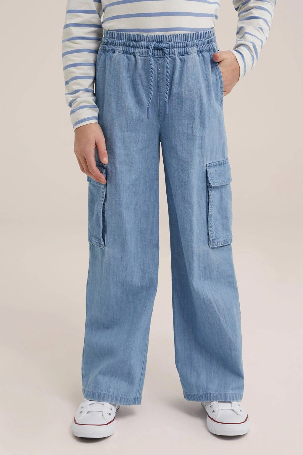 WE Fashion wide leg jeans blue denim