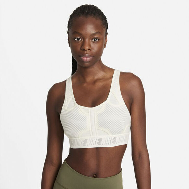 Nike Swoosh UltraBreathe Medium-Support sports bh Hvid