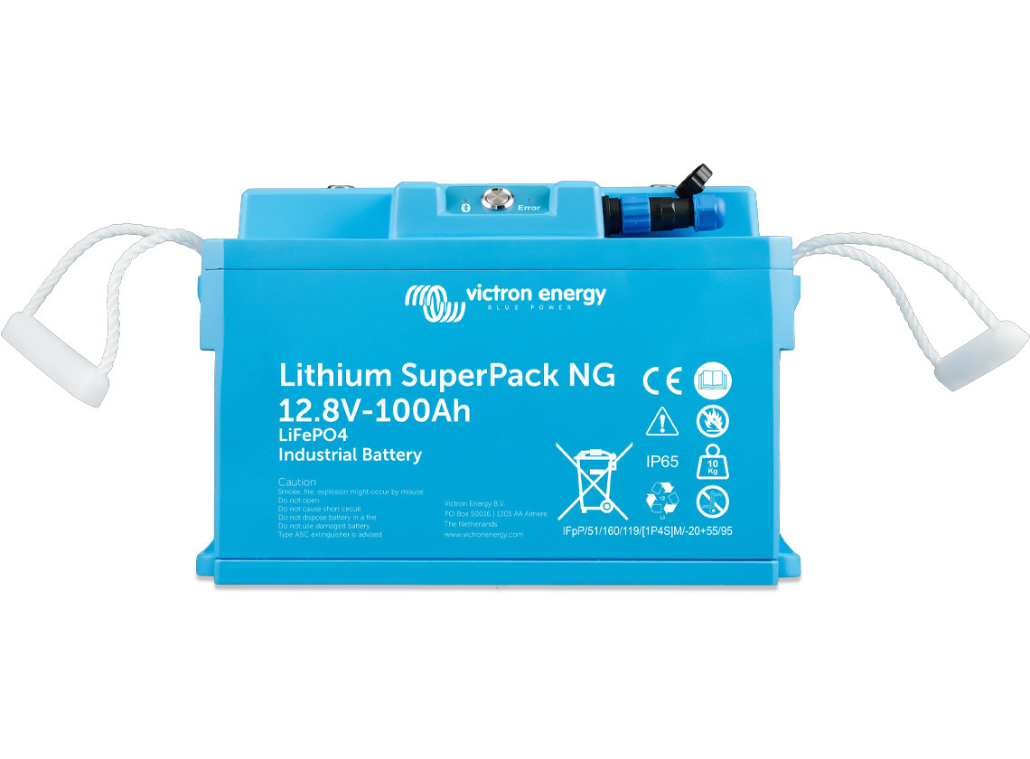 Victron Energy lithium SuperPack NG 12,8V accu - 100Ah