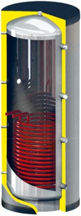 ROBIN WOOD- Pufferspeicher Heizung [600, 800, 1000 Liter] [mit einem, zwei oder ohne Wärmetauscher] Heizungspufferspeicher Heizungswasser (800 Liter, 1x Wärmetauscher)