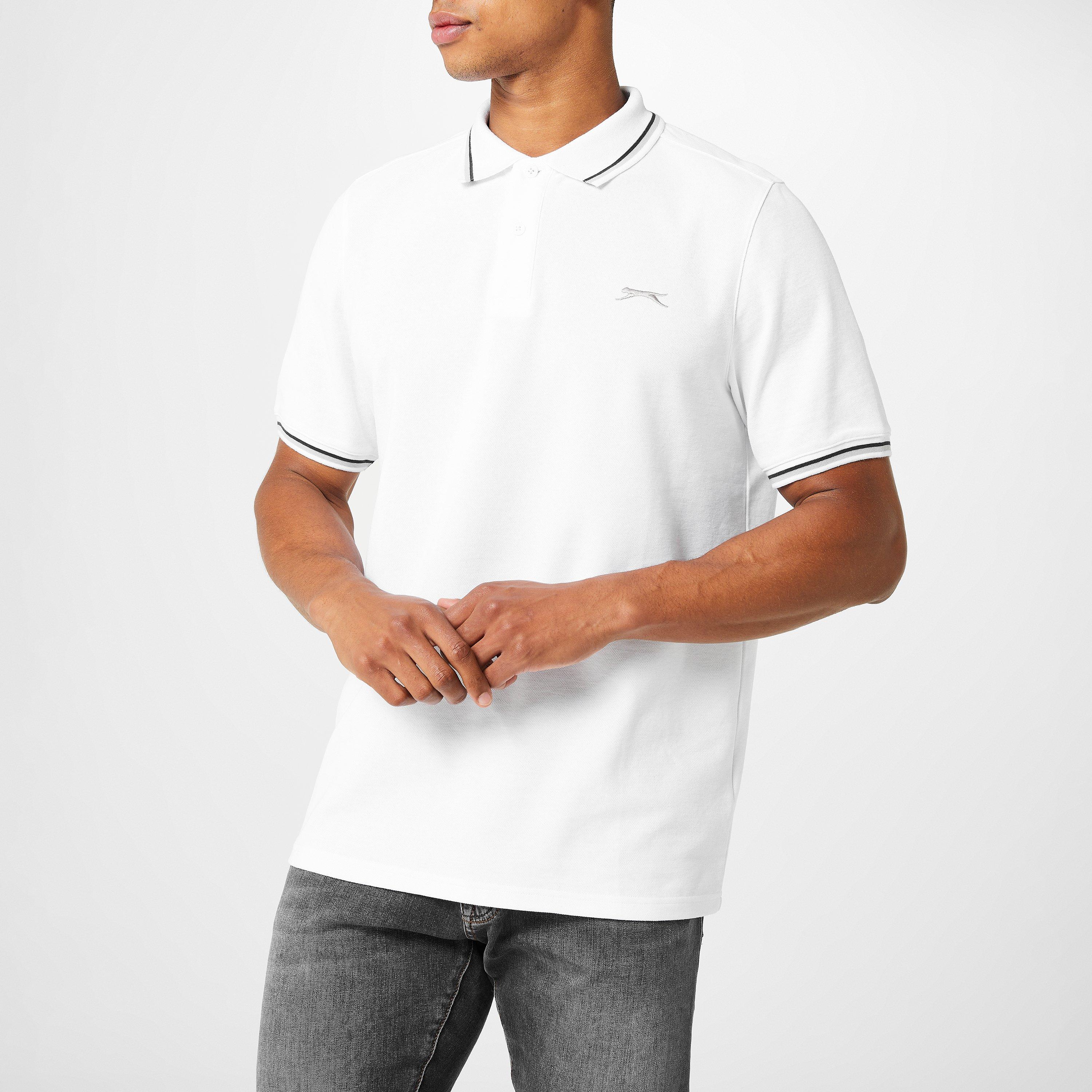 Slazenger Tipped Polo Shirt Mens