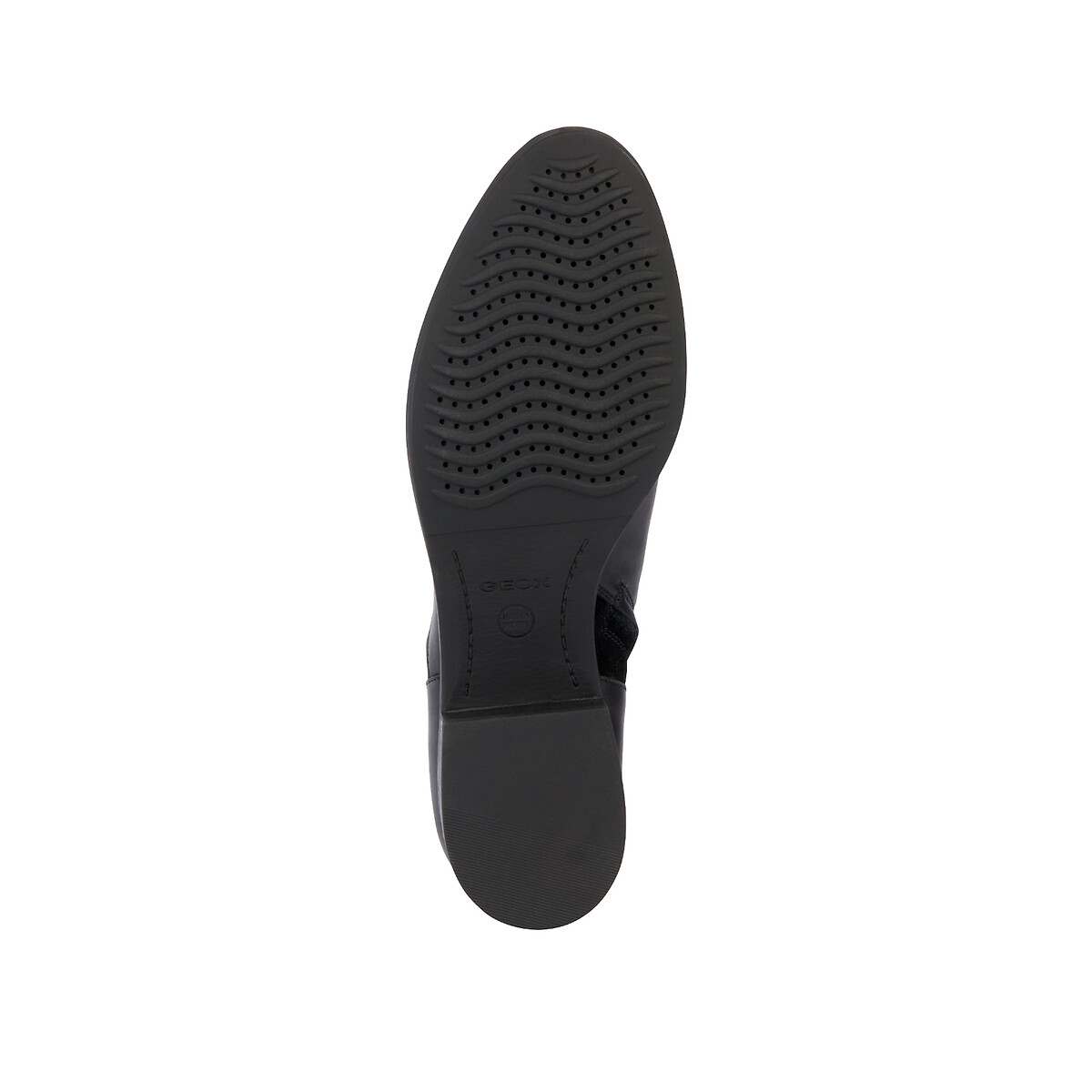 GEOX<br>Botas de tornozelo em couro respirável com zíper Felicity