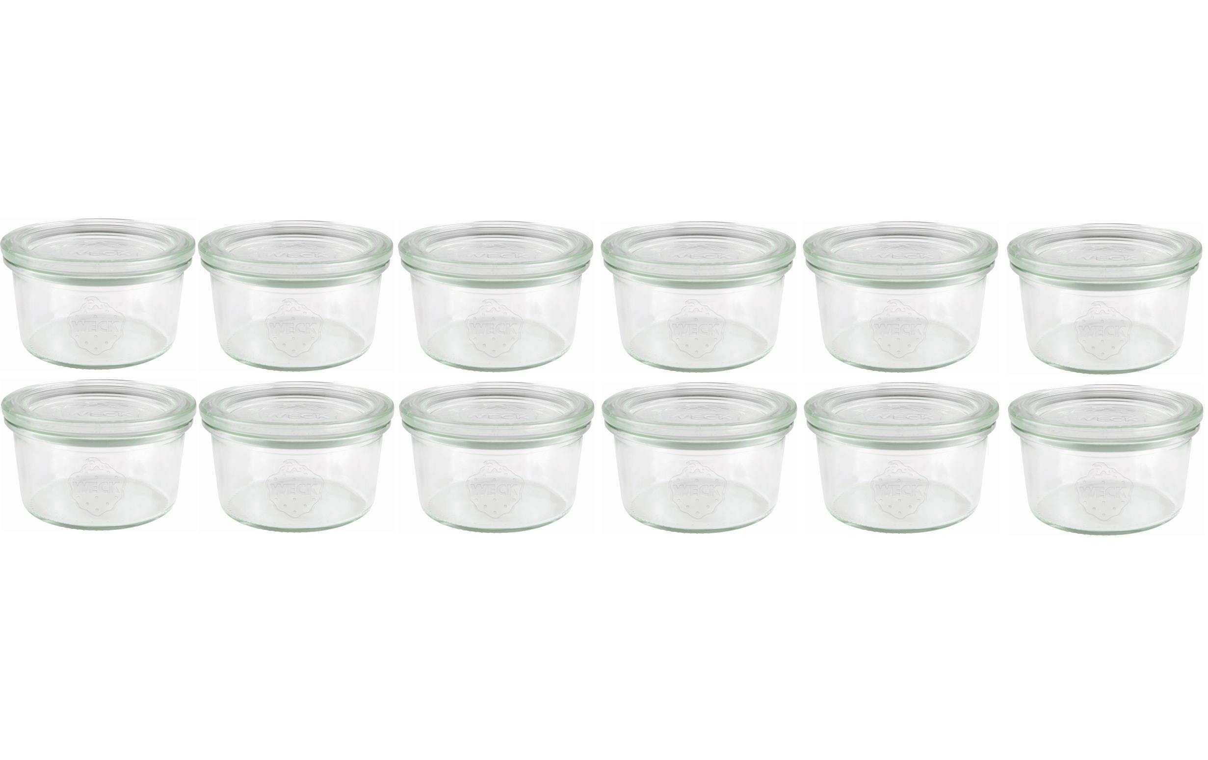 Einmachglas 165 ml, 12 StückEinmachgläser Set mit Deckel