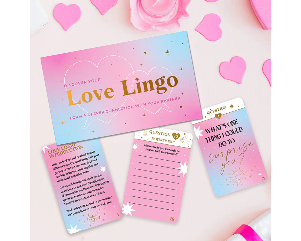 Gift Republic  Love Lingo kort