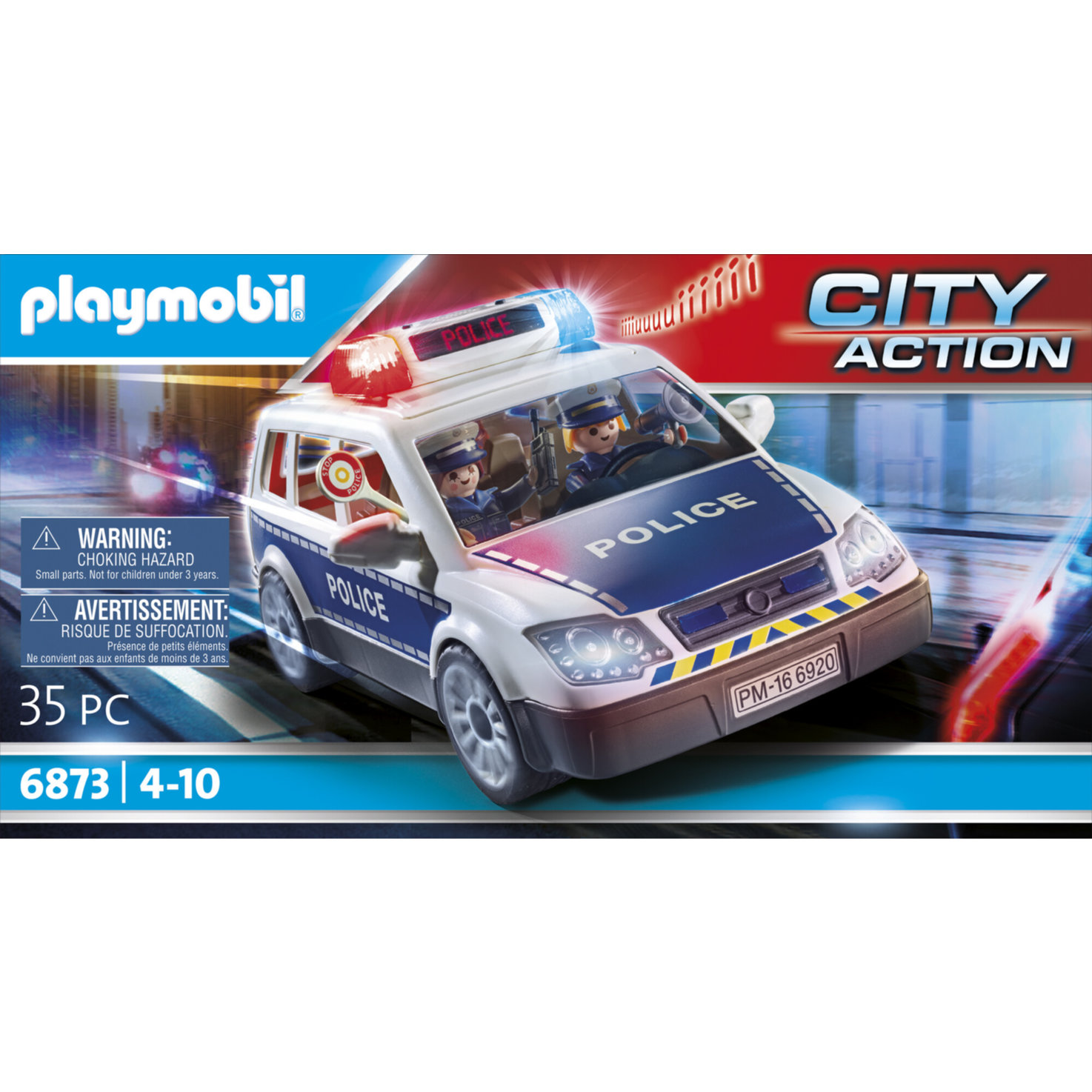 Playmobil City Action Polizei-Einsatzwagen (6873) 4+ Jahre