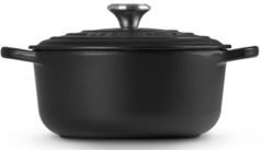 Le Creuset - Braadpan Signature - Mat Zwart - Gietijzer - Ø 20 cm