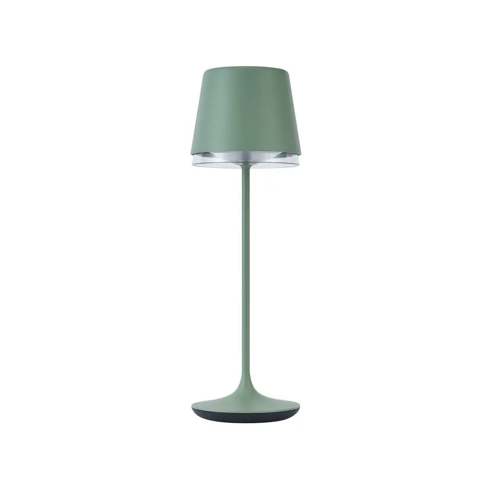 Qazqa professional tafellampen bass groen geïntegreerde led