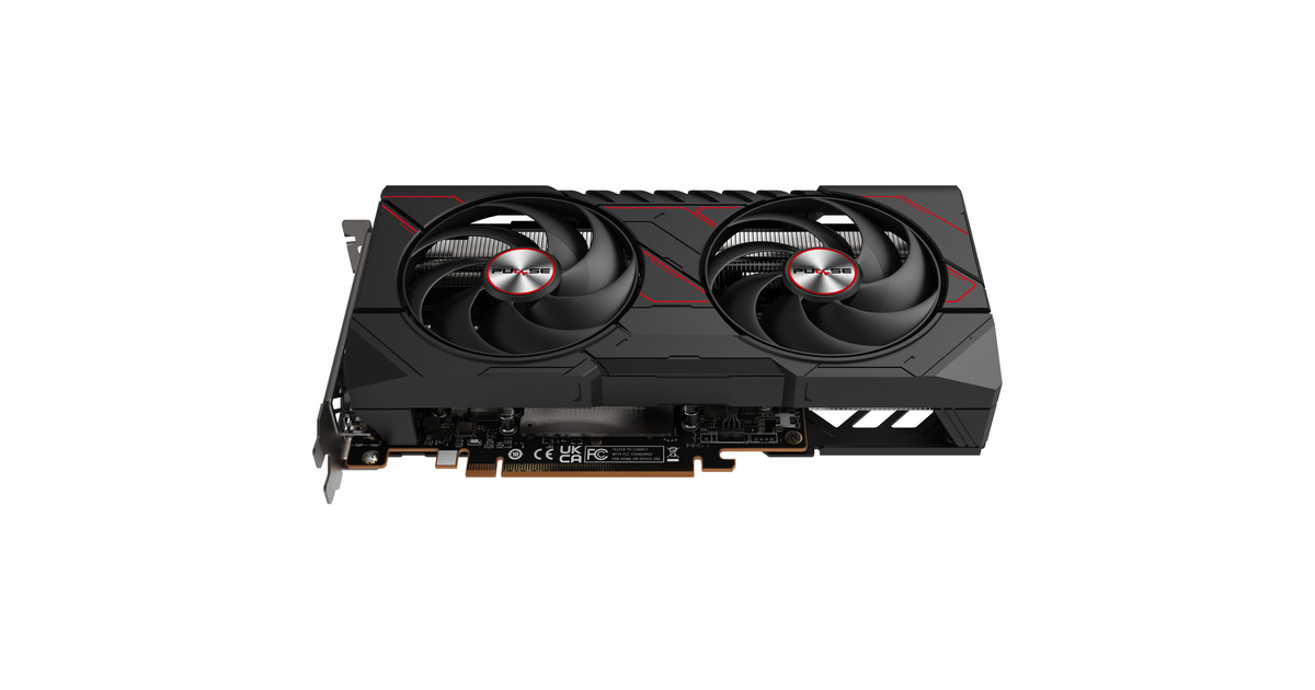 SAPPHIRERadeon RX 9060 XT PULSE 16GB OC grafische kaart  (1x DisplayPort, 2x HDMI)