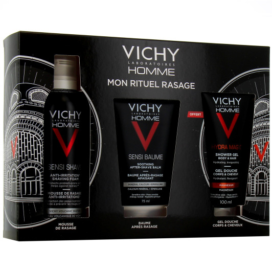 Vichy Homme Coffret kit de rasage - Idée cadeau