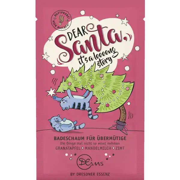 Dear Santa Badeschaum für Übermütige