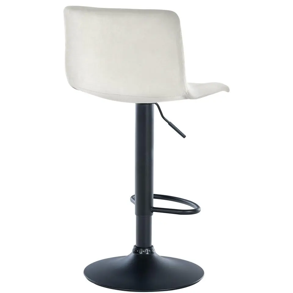 CLP Barkruk Hover Fluweel - creme