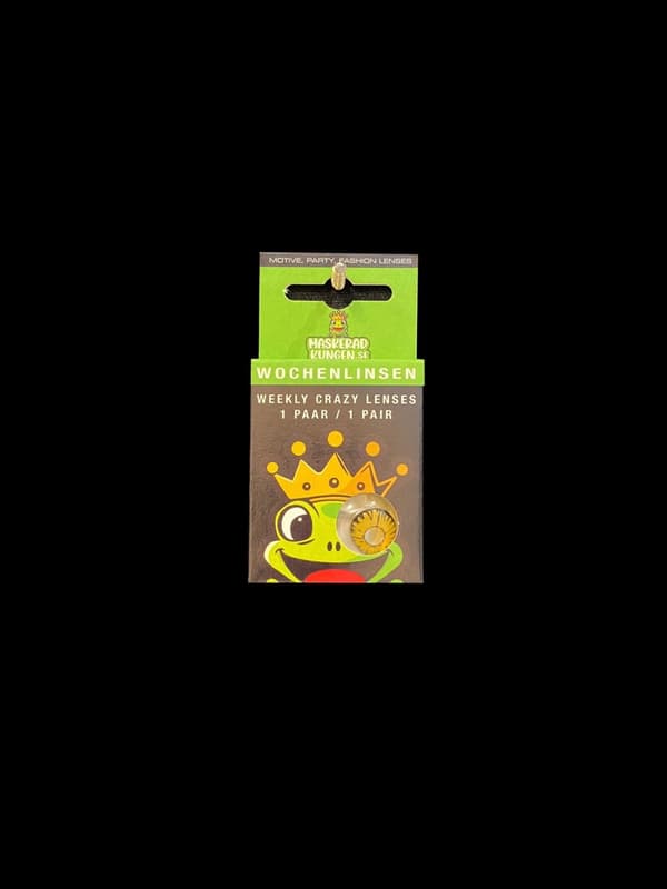 Party-linser gullfargede brune fargede linser halloween kule crazy skumle