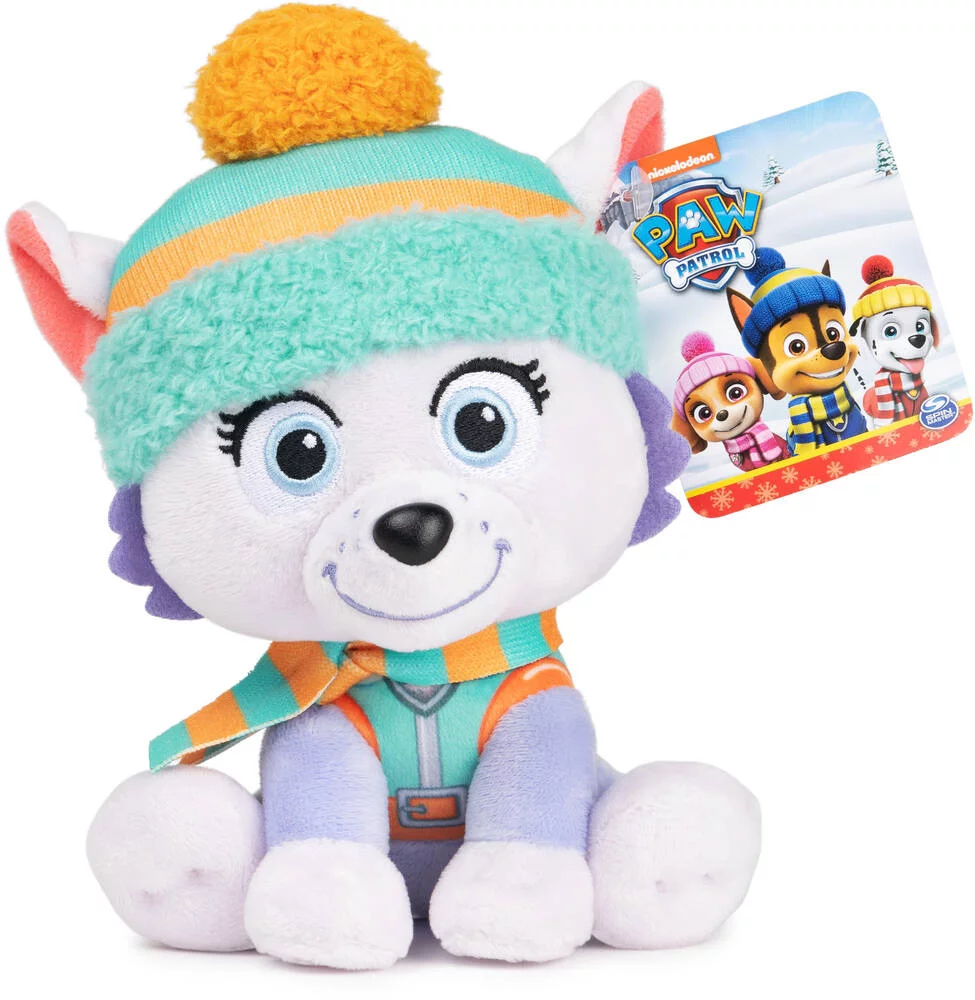PAT'PATROUILLE - PELUCHE 15 CM EVEREST WINTER HOLIDAY