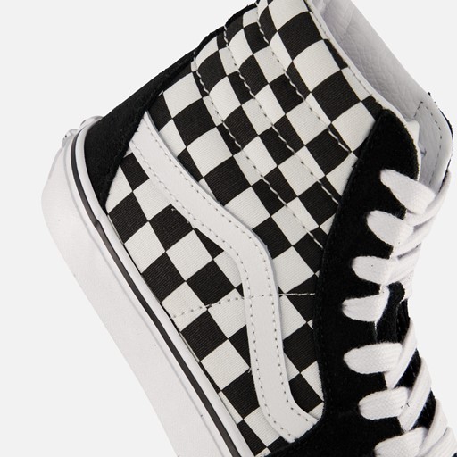 Vans Checkerboard HI Sneakers zwart Textiel