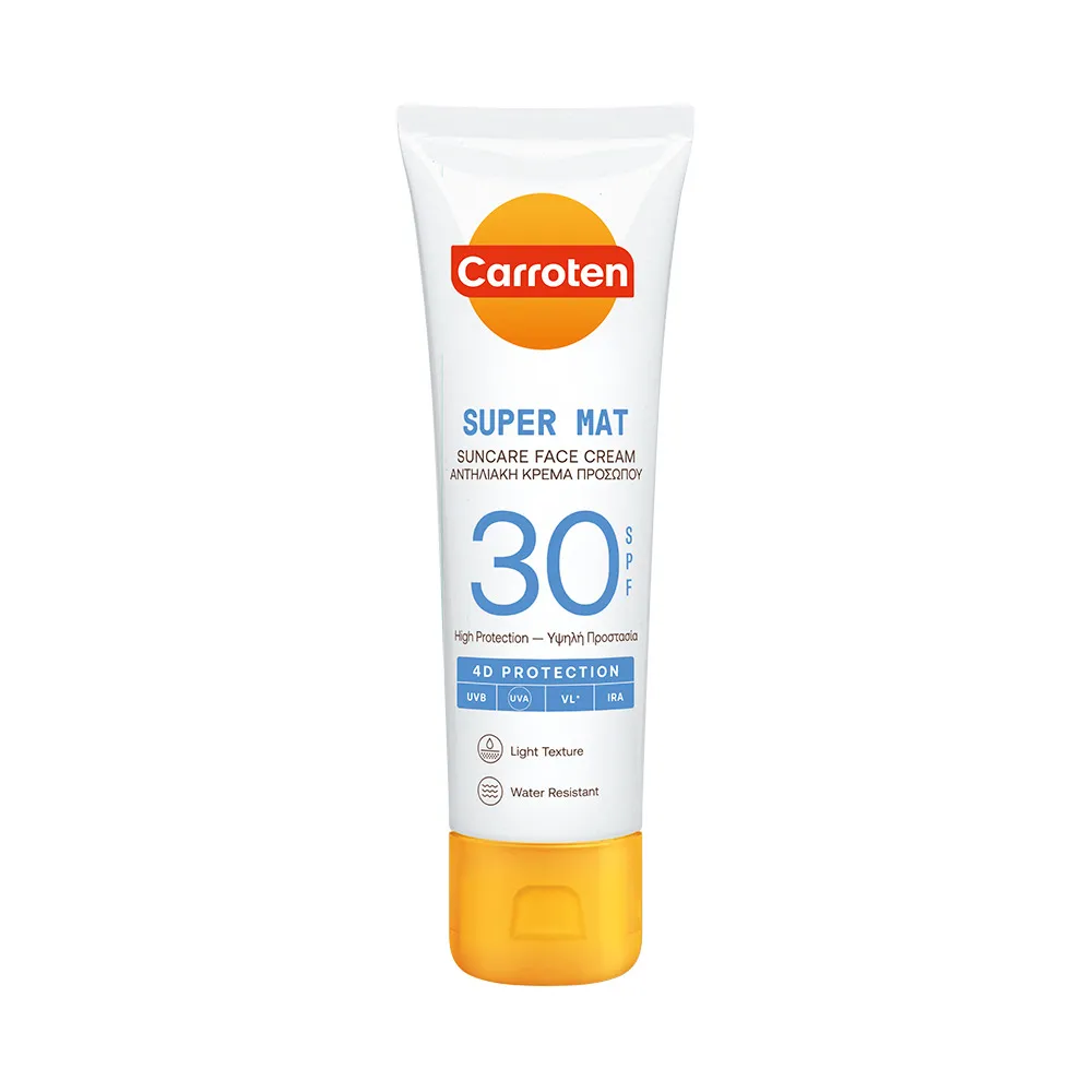 Carroten Face super Mat Cream SPF 30 - 50 ml.