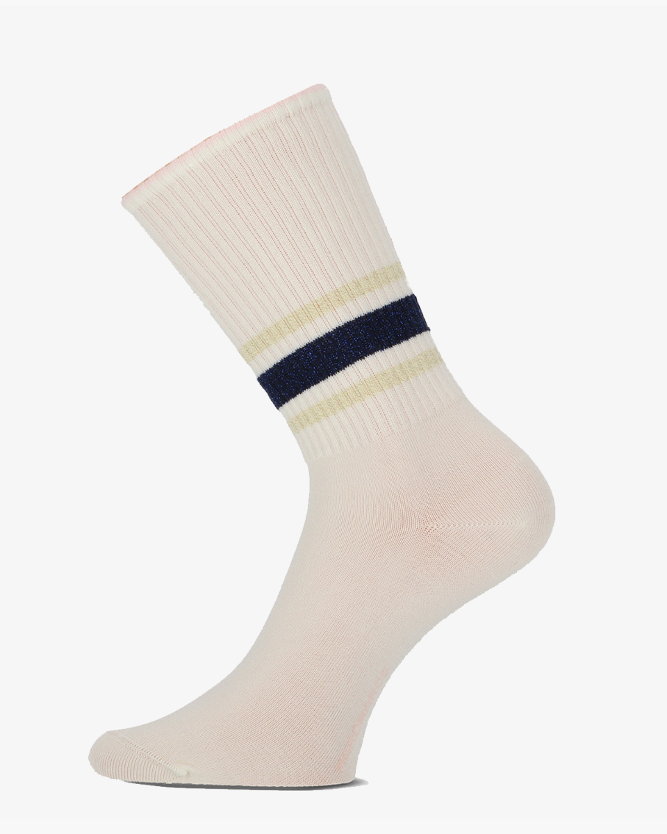 Marcmarcs Lima Off-White/Multicolor Damessokken