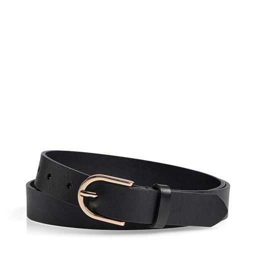 Markberg Tayla Bælte, Black/Gold, 85 cm