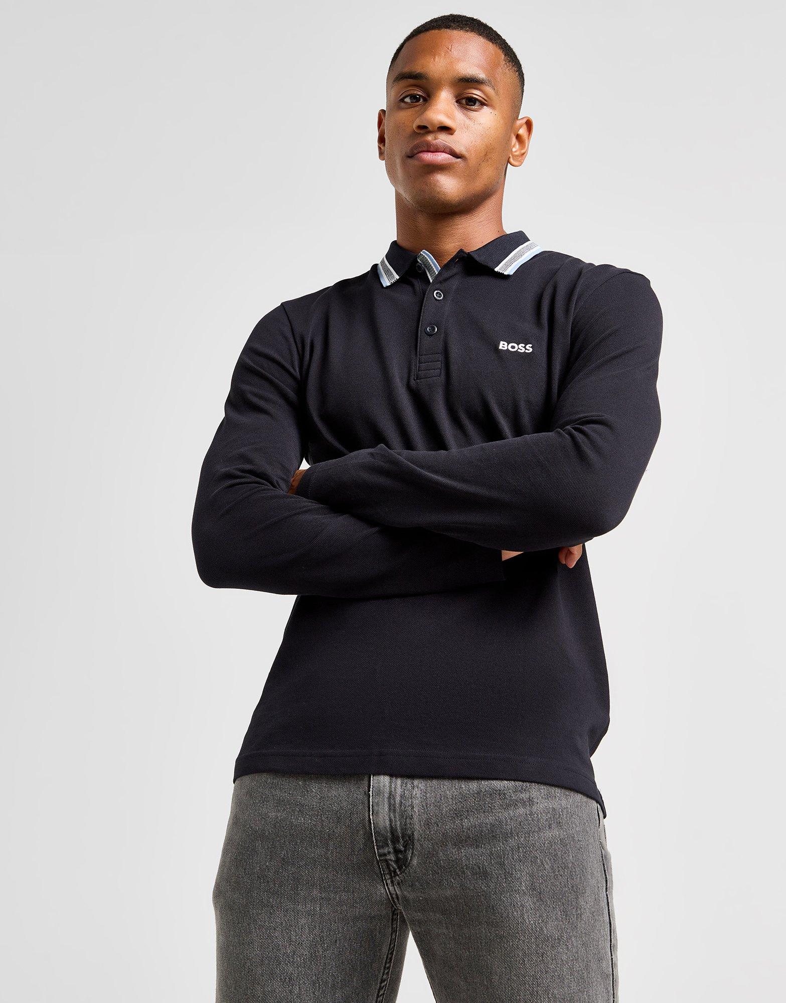 BOSS Polo Manches Longues Plisy Homme