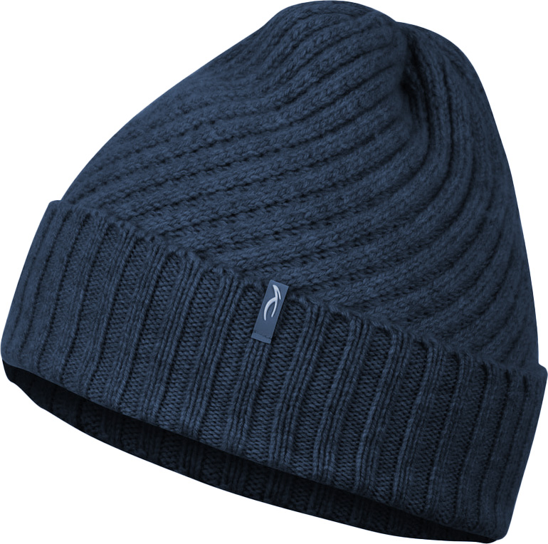 Truckstop Rib Beanie Dame Atlanta Blue