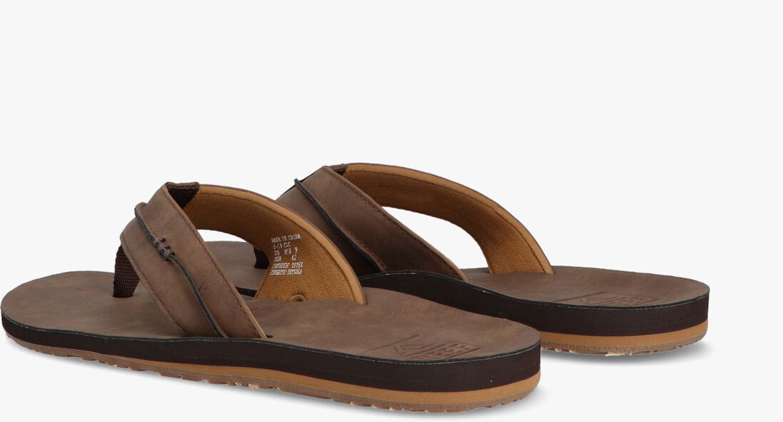 REEF bruine reef teenslippers marbea slide