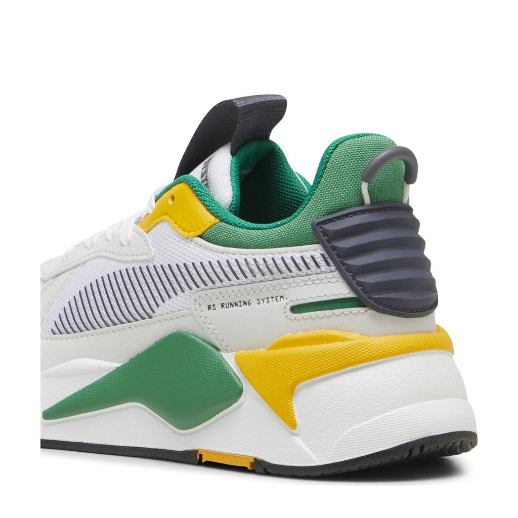 Puma RS-X Geeksneakers wit/groen/geel