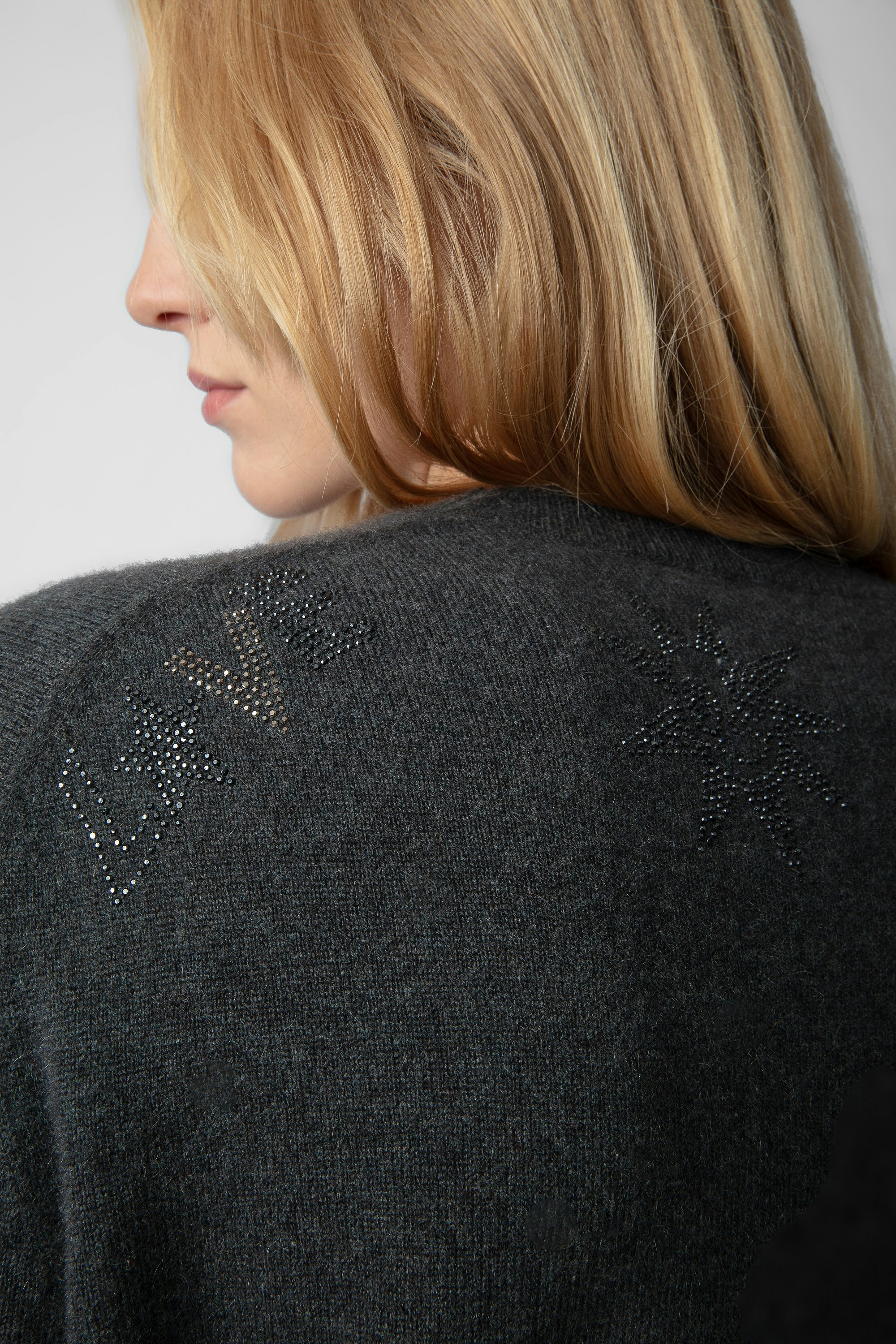 Pull Pravis Cachemire Strass