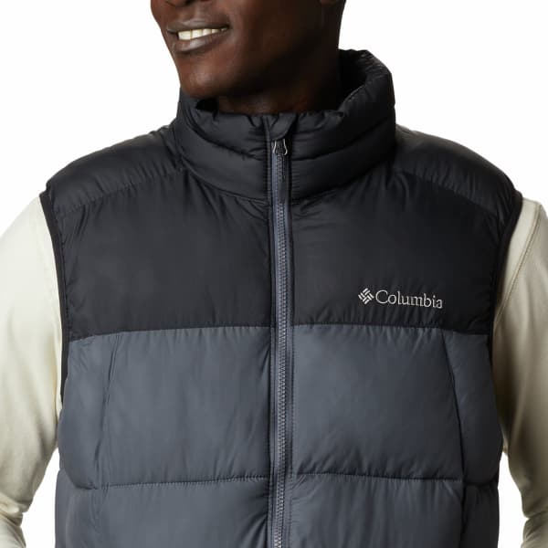 Doudoune ski COLUMBIA PIKE LAKE VEST BLACK GRAPHITE