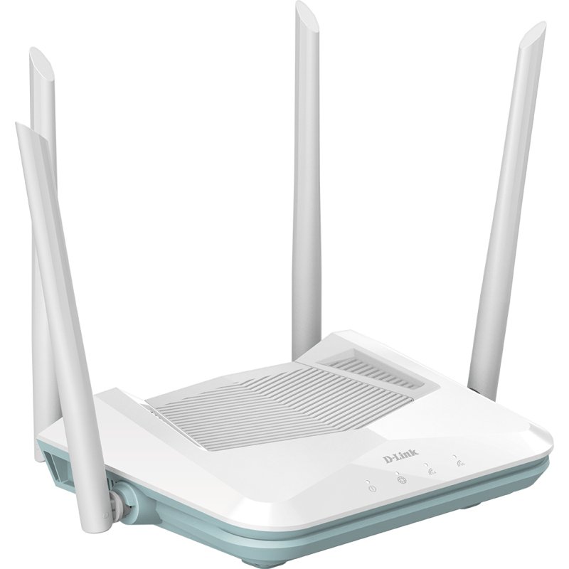 D-Link EAGLE PRO AI AX1500 Smart Router routeur sans fil Gigabit Ethernet Bi-bande (2,4 GHz / 5 GHz) Blanc