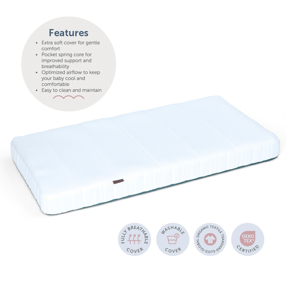 Baby Elegance Stratus Faser-Kinderbettmatratze 120x60cm