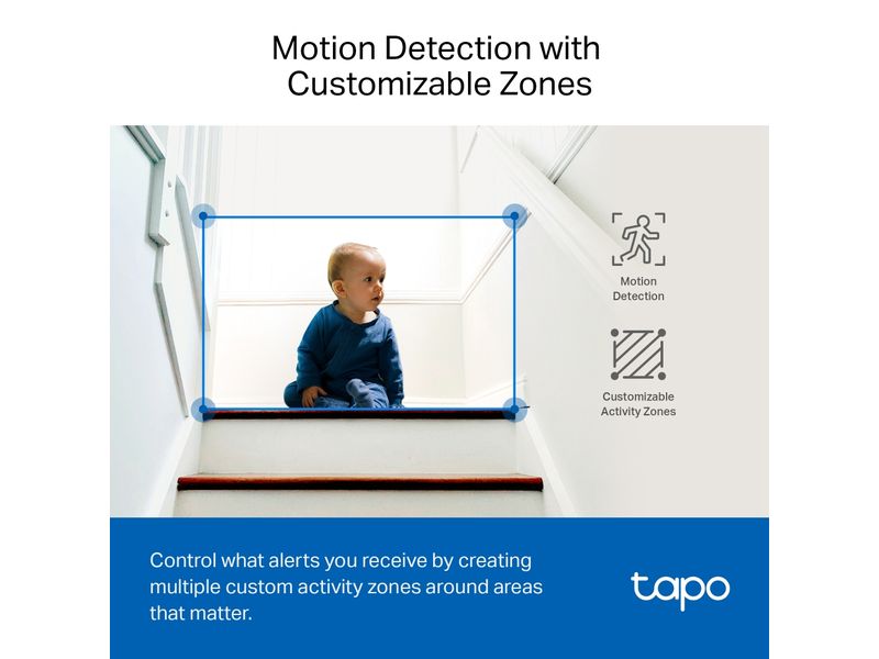 TP-Link Netzwerkkamera Tapo C220 Schwenken/Neigen AI Home Security Wi-Fi Kamera