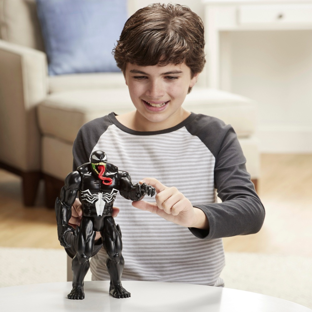 Venom Marvel Spider-Man Maximum Venom Titan Hero Actionfigur