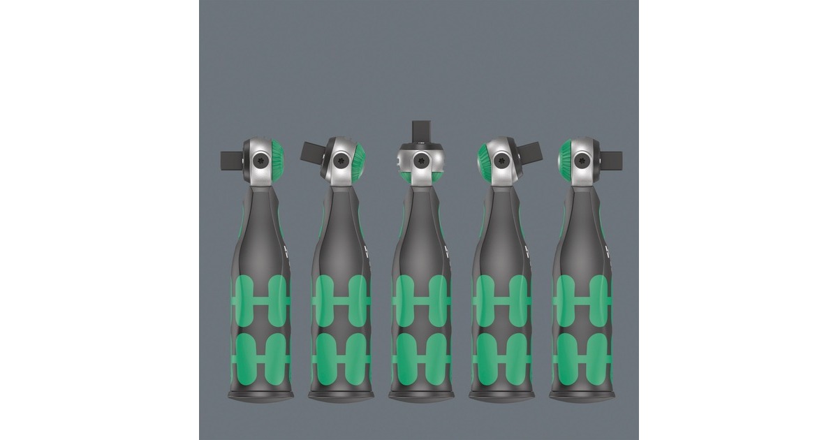 Wera8009 Zyklop Pocket Set 3 bitset  (Zwart/groen, 27‑delig)