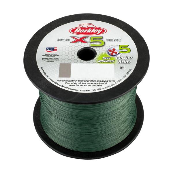 Tresse Berkley x5 Low-Vis Green 2000m