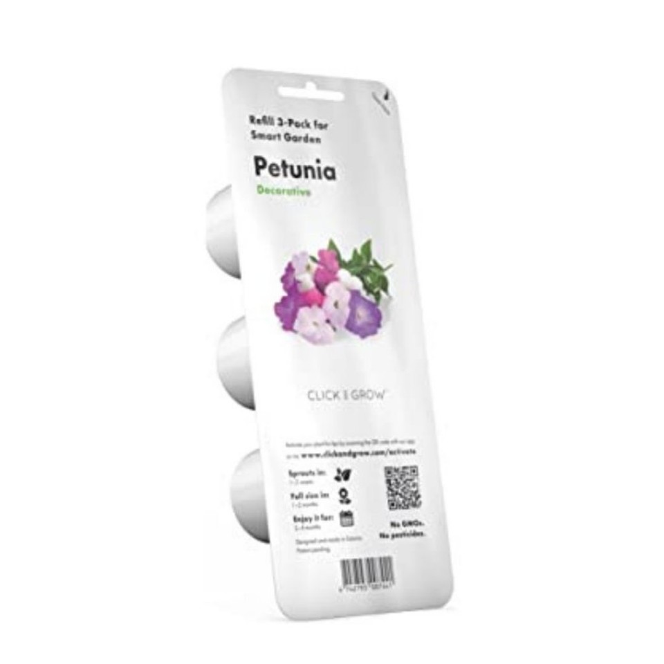 Click and Grow - Smart Garden Refill 3-pack - Petunia (SGR27X3)
