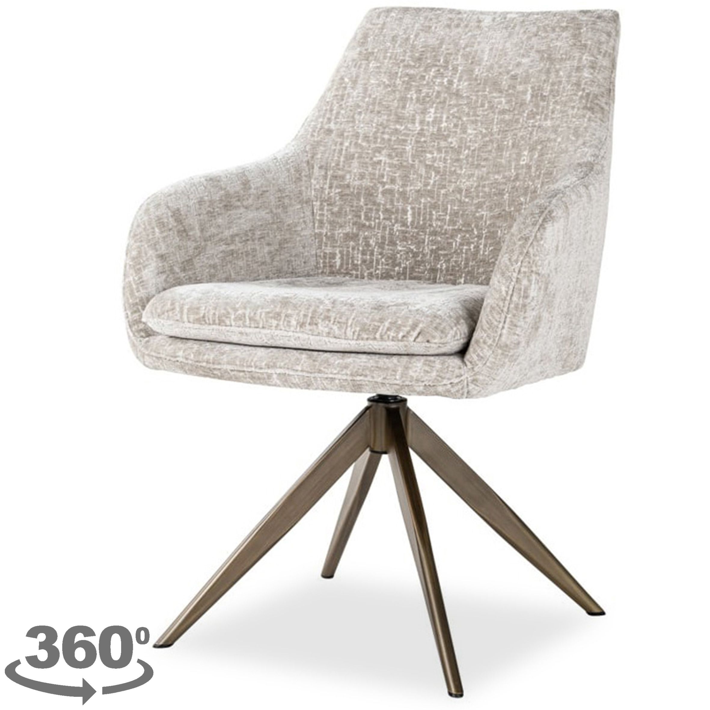 Eetkamerstoel 211241 Pearl Island Lisonne B63 x D66 x H87 cm