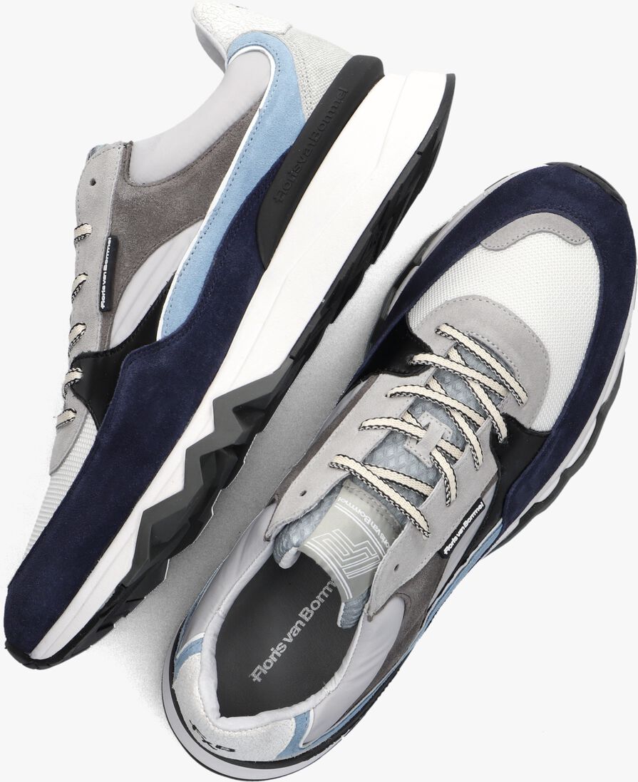 FLORIS VAN BOMMEL blauwe floris van bommel lage sneakers sfm-10155