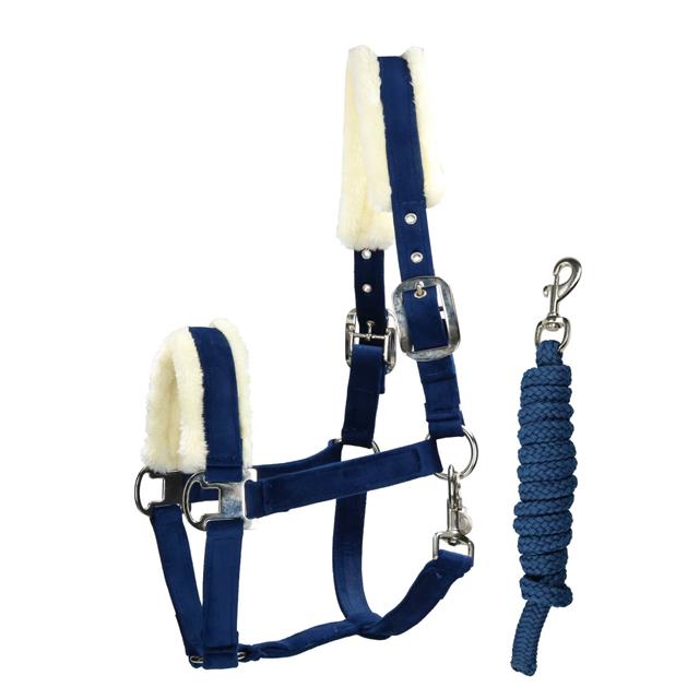 Halsterset Friesian Horse By HORSEGEAR Donkerblauw