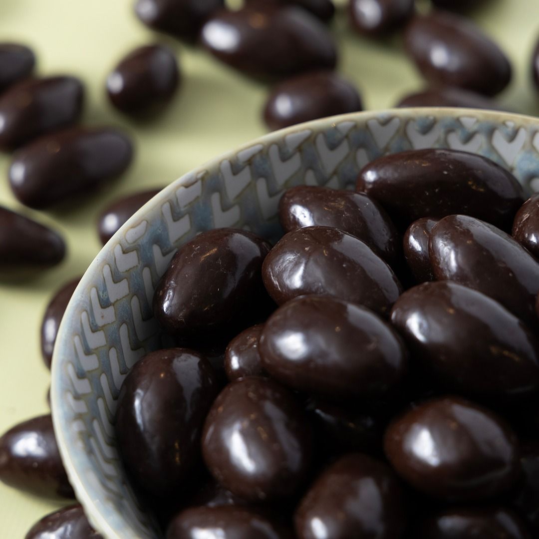 Chocolade amandelen puur