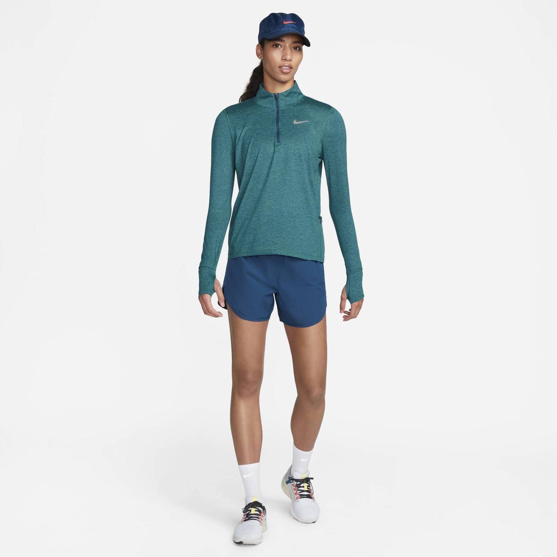 Nike| Damen Laufshirt Langarm