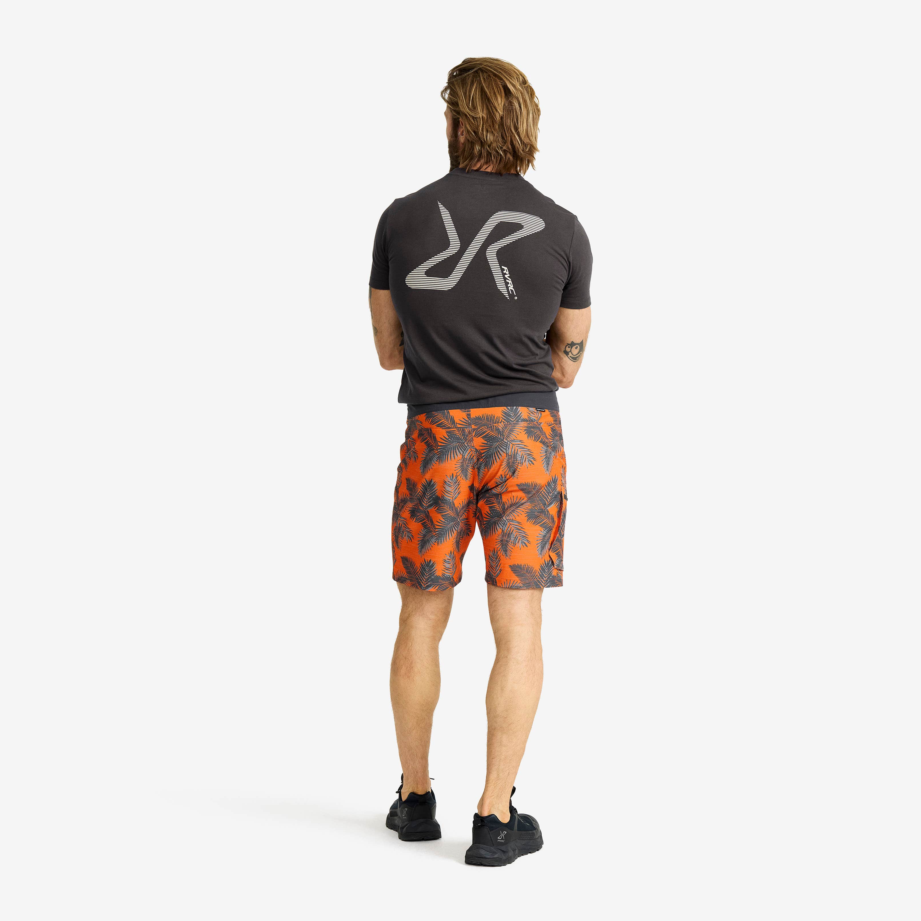 Boarderline Shorts Herre Hawaiian Sunset Palm