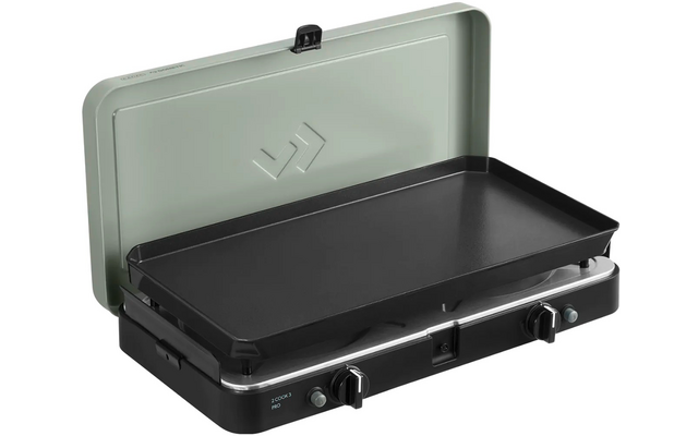 Cadac 2 Cook 3 Pro Plancha Campingkocher mit Grillplatte 2 x 2,2 kW
