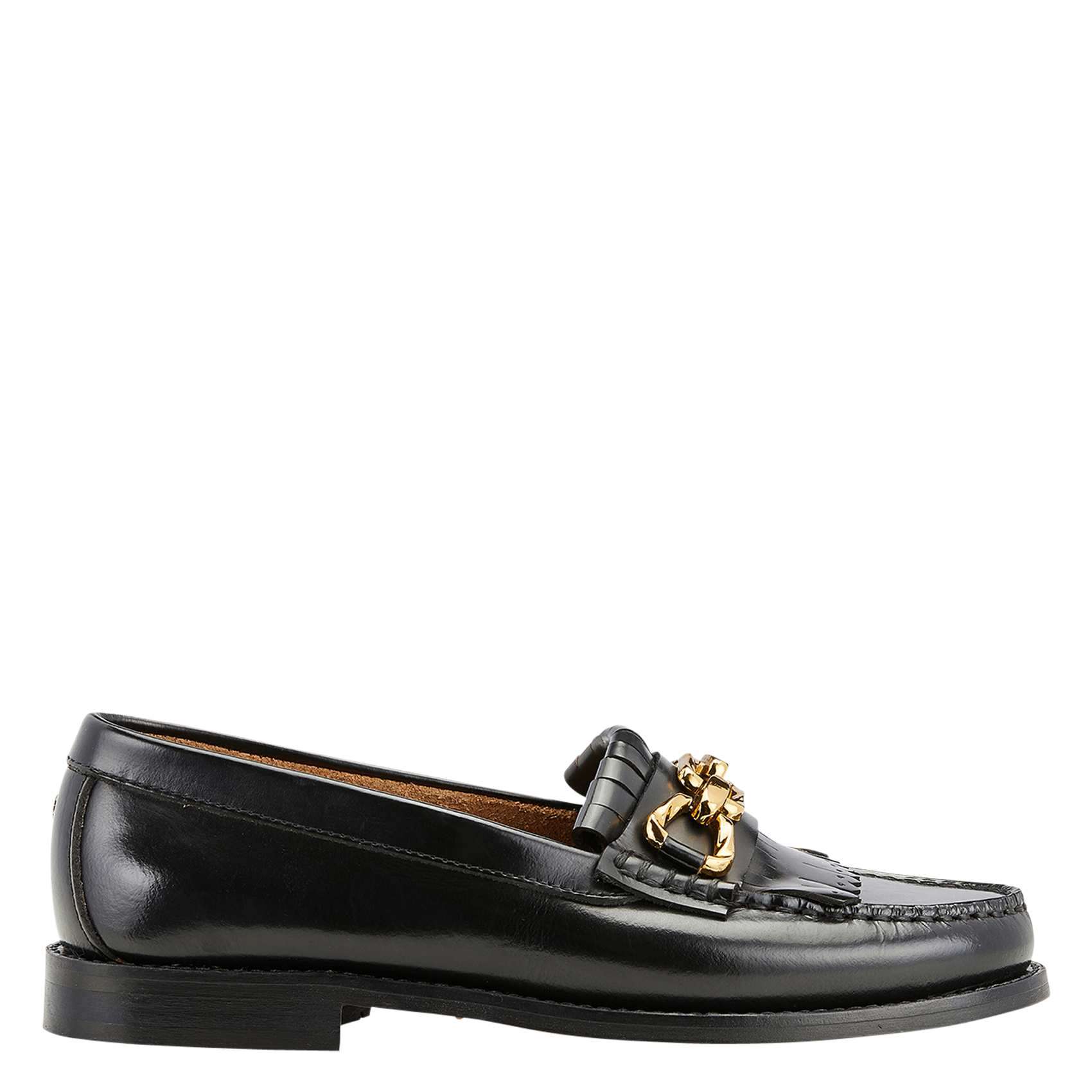 PAULE - Mocassins en cuir | Noir