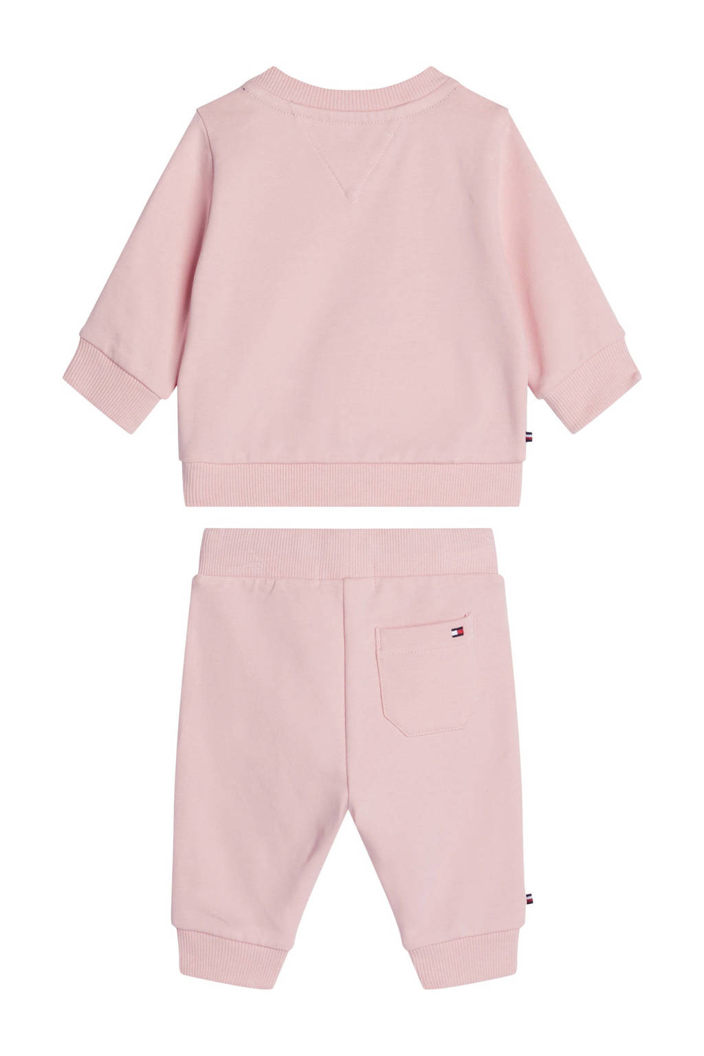 Tommy Hilfiger sweater + broek lichtroze