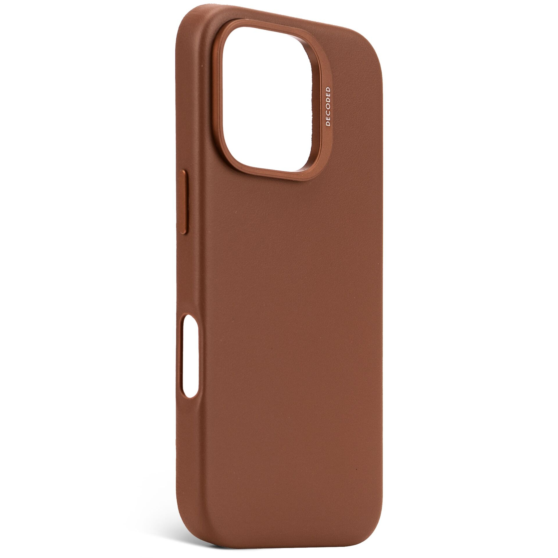 iPhone 16 Pro Max MagSafe Echtleder Hülle (D25IPO16PMBC1TN) - Tan (Braun)